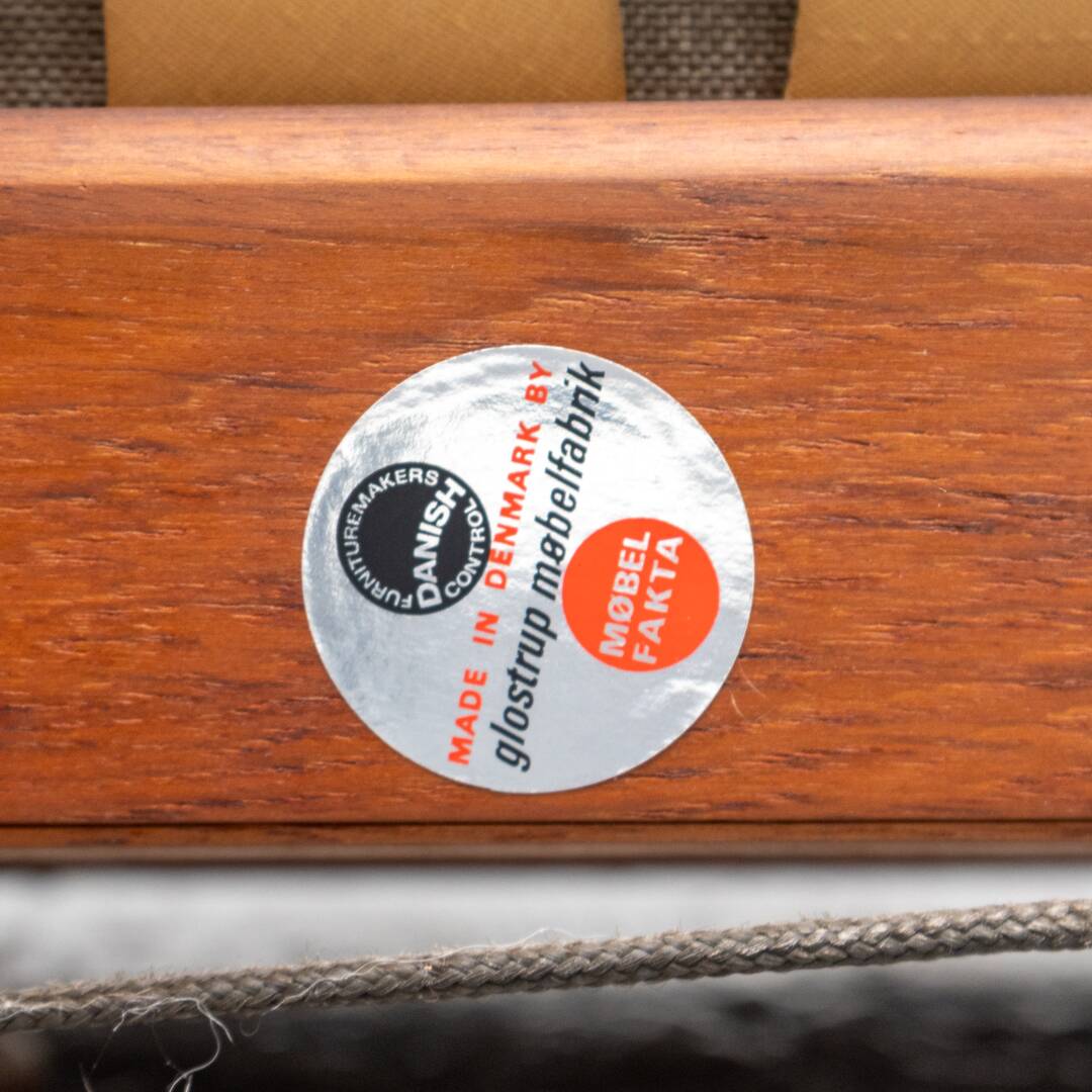 Danish Three-seater Sofa by Glostrup 1960s