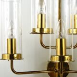 Hans-Agne Jakobsson Sonata Wall Light with 5 Arms, Mid-Century Style, Markaryd, 1960