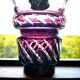 Ruby Red Boléro Crystal Vase Val Saint Lambert
