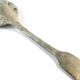 Silver-plated brass sugar spoon, Prage, Poland, 1930s