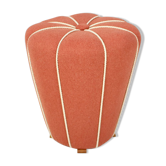 Tabouret vintage conçu par Jindřich Halabala années 1950.