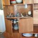 Large living room "Concorde" vintage 1970s Solid teak