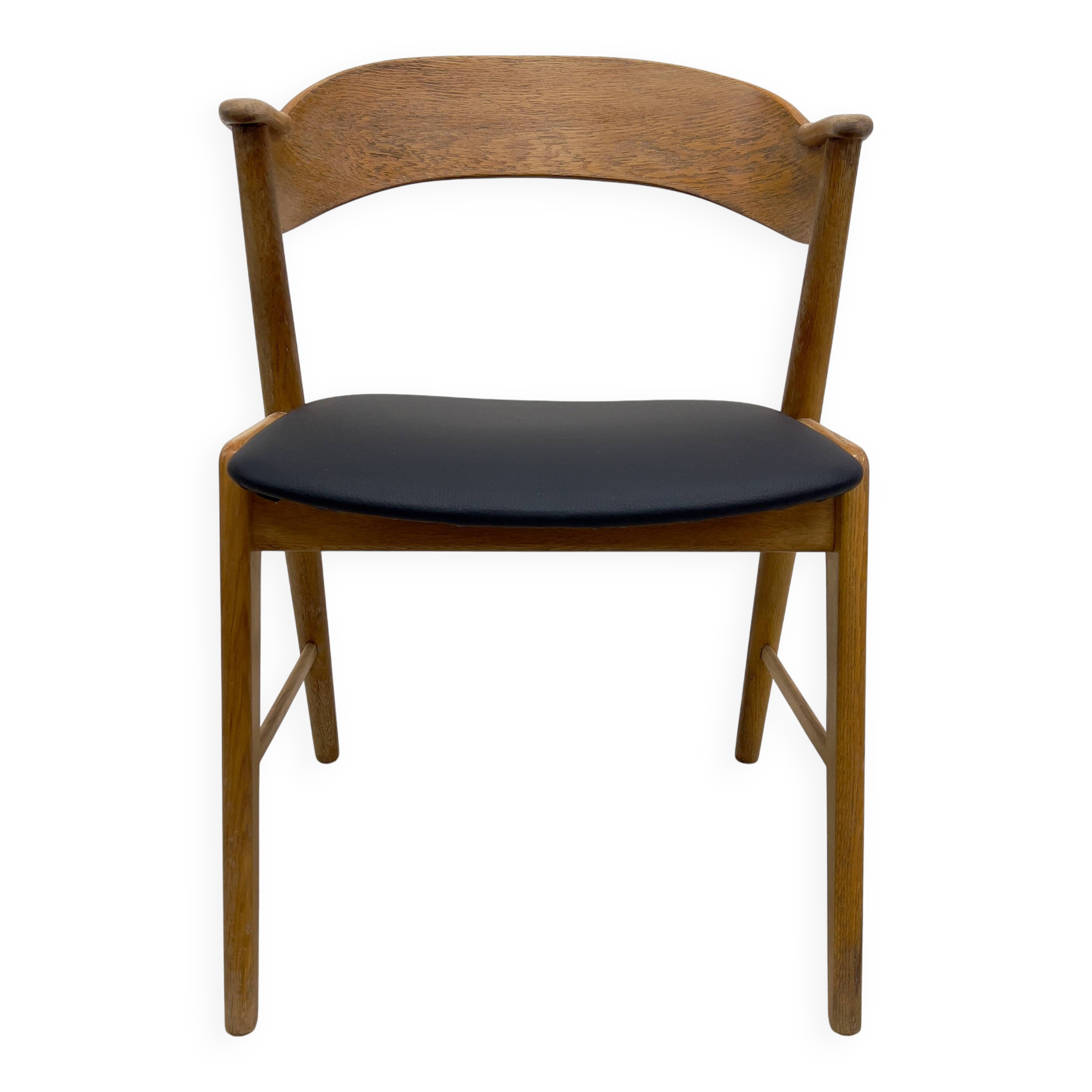 Kai Kristiansen Model 32 Oak Dining Chair, Korup Møbelfabrik.