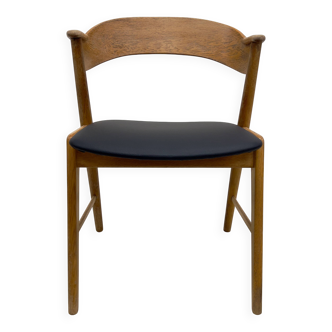 Kai Kristiansen Model 32 Oak Dining Chair, Korup Møbelfabrik.