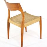Ensemble de 4 eetkamerstoelen Fristho team naar Niels O Moller modèle 71