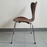 Chair 3107 by Arne Jacobsen for Fritez Hansen old edition