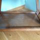 Service coffee table with wheels stamped LG