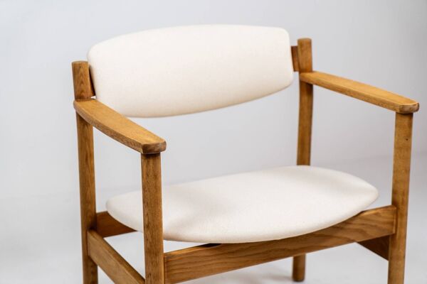 Fauteuil rare de Jørgen Bækmark pour FDB Møbler