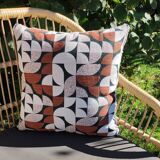 Jacquard cushion 60s