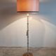 Mid-Century frosted glass floor lamp brass Richard Essig 1960s