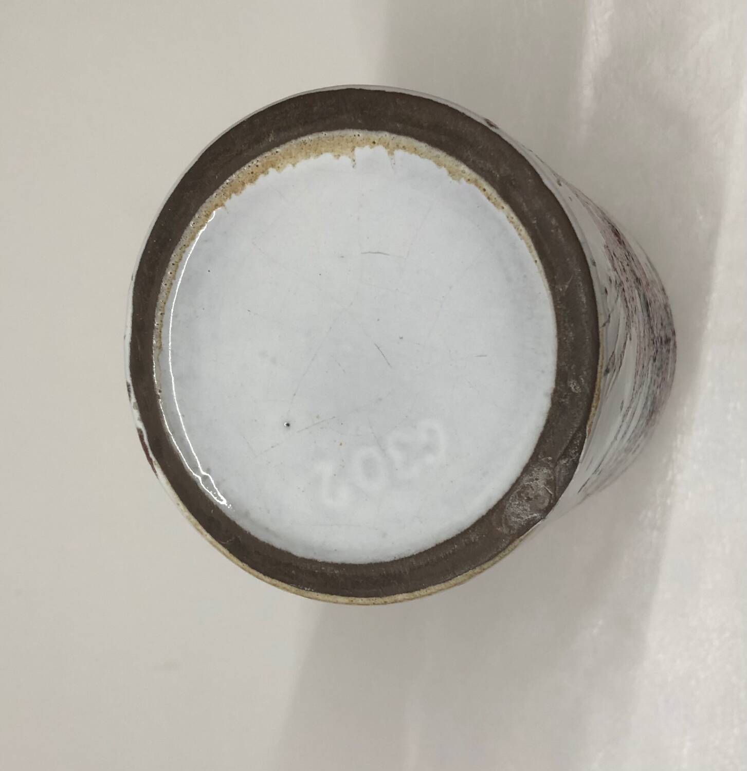 Vase pichet dripping West Germany