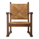 Brutalist armchair from the 1970s, France
