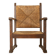 Brutalist armchair from the 1970s, France