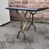 Table bistro Parisian Mid-century French Paris bistro table
