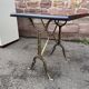 Table bistrot parisienne mid-century french Paris bistro table