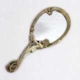 Bronze hand mirror