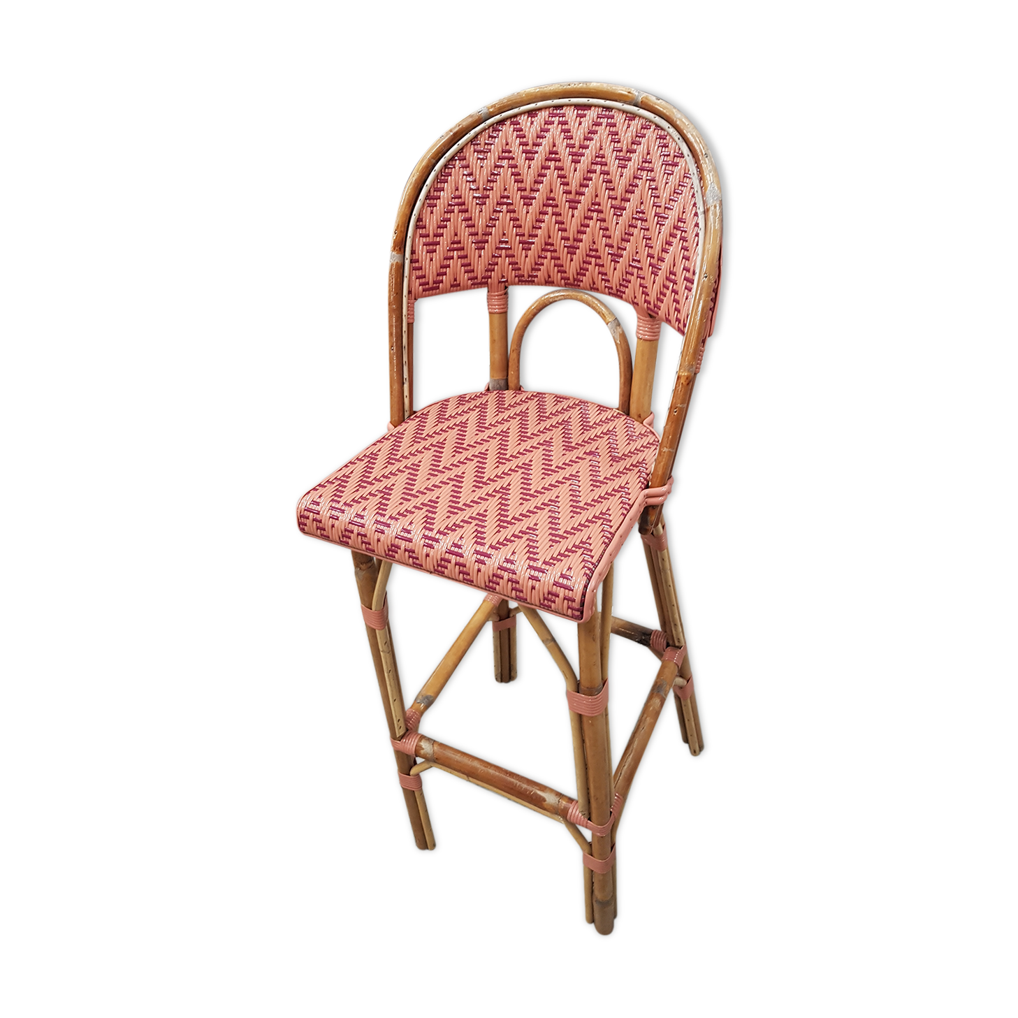 Pink high chair