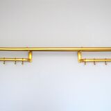Vintage Design Coat rack Bauhaus wall in Laition of the 50s