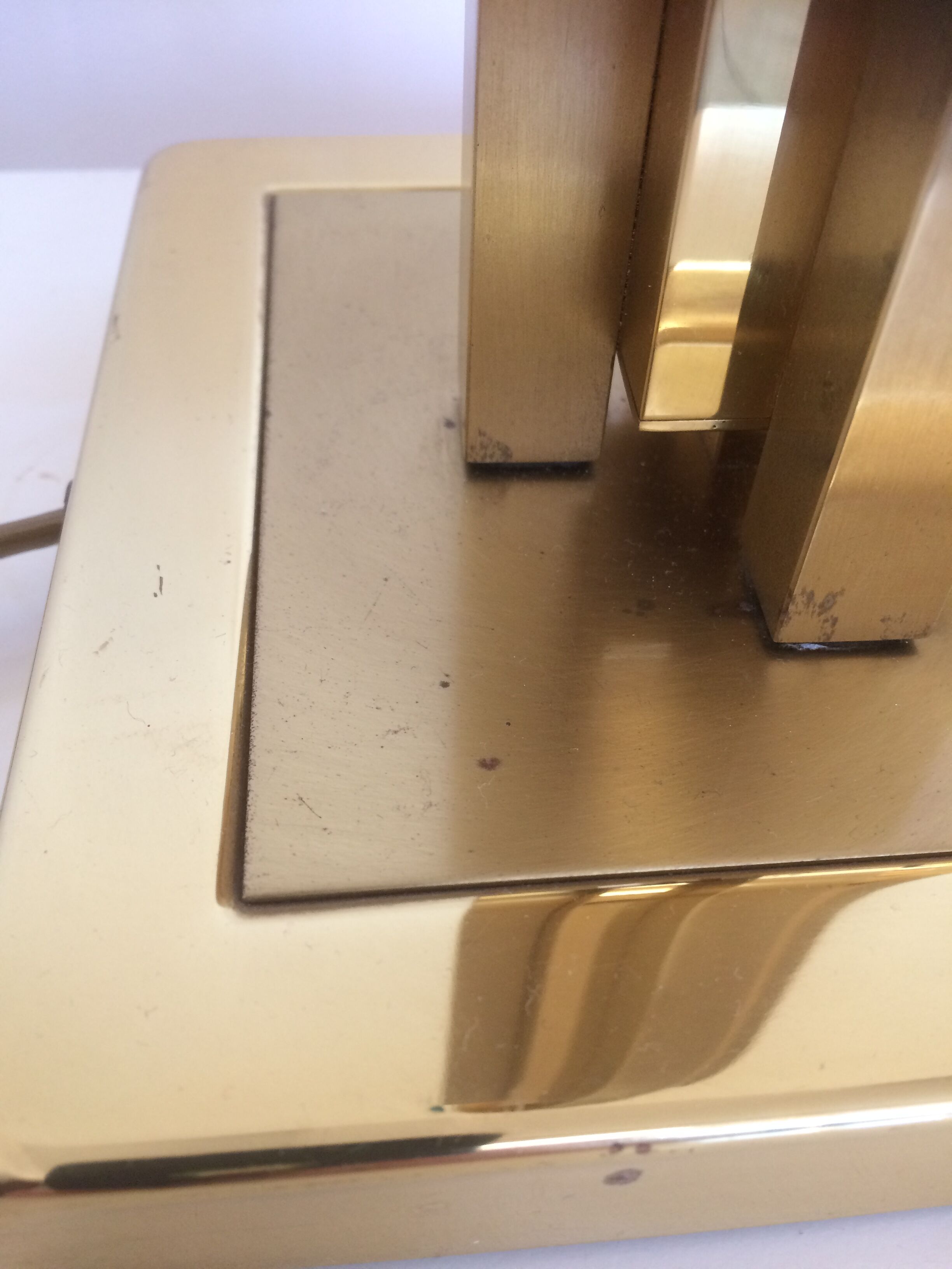 Vintage brass table lamp from Herda Netherlands, 1970