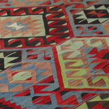 Tapis en kilim artisanal anatolien 320 cm x 169 cm