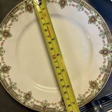 Service à dessert en porcelaine de limoges 13 pièces