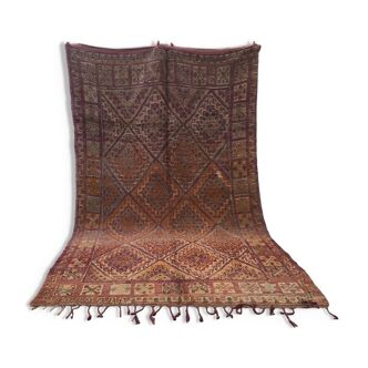 Tapis tribu zayane vintage 320 x 195 cm