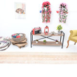 Narrow turkish runner rug 293x59cm