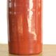 Bouteille en céramique corail, années 70