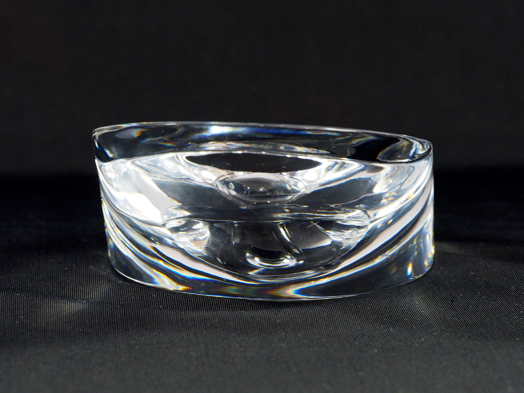 Baccarat Crystal Pipe Rest Holder Stand