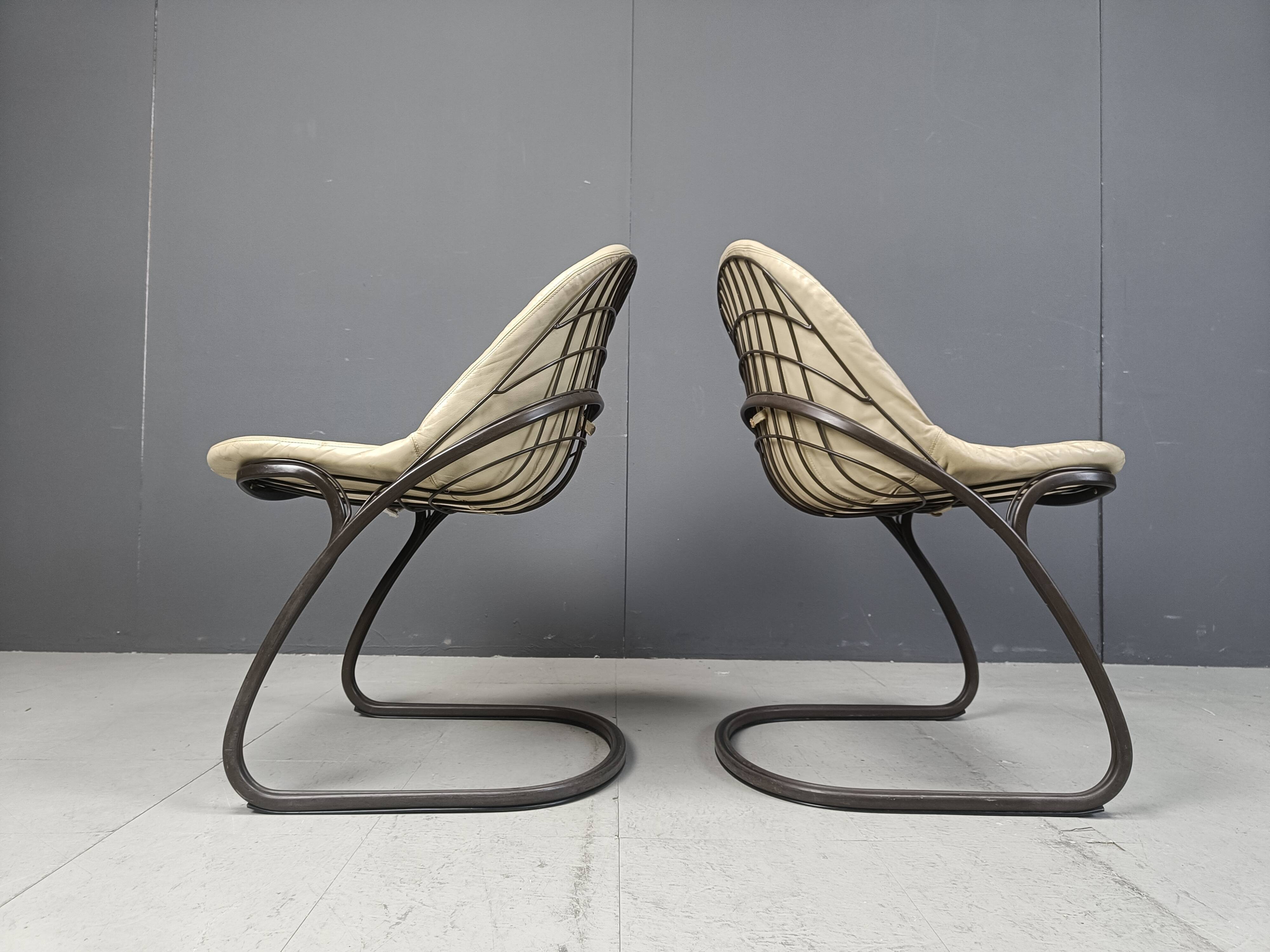 Gastone Rinaldi 'Pascale' Dining chairs, 1970s - set of 5