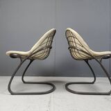 Gastone Rinaldi 'Pascale' Dining chairs, 1970s - set of 5