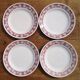 Antique dessert plates x4