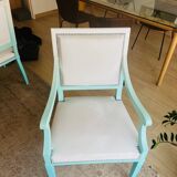2 fauteuils faits et peints à la main de Gilles Nouailhac