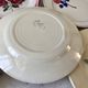 Set of 6 flat plates mismatched Digoin Sarreguemines, Terre de Fer and HBCF 30s