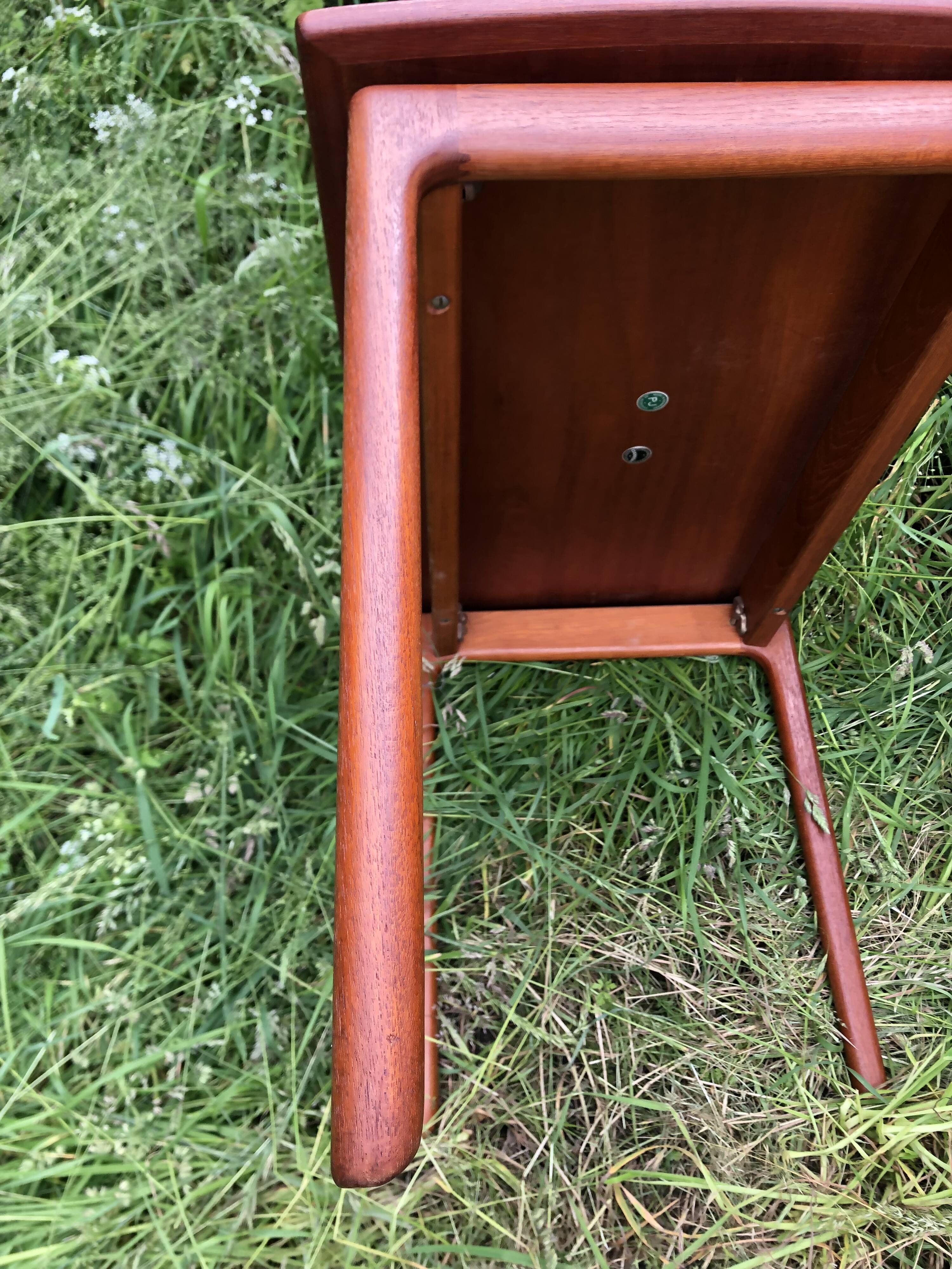 Scandinavian teak coffee table PJ Denmark 60s