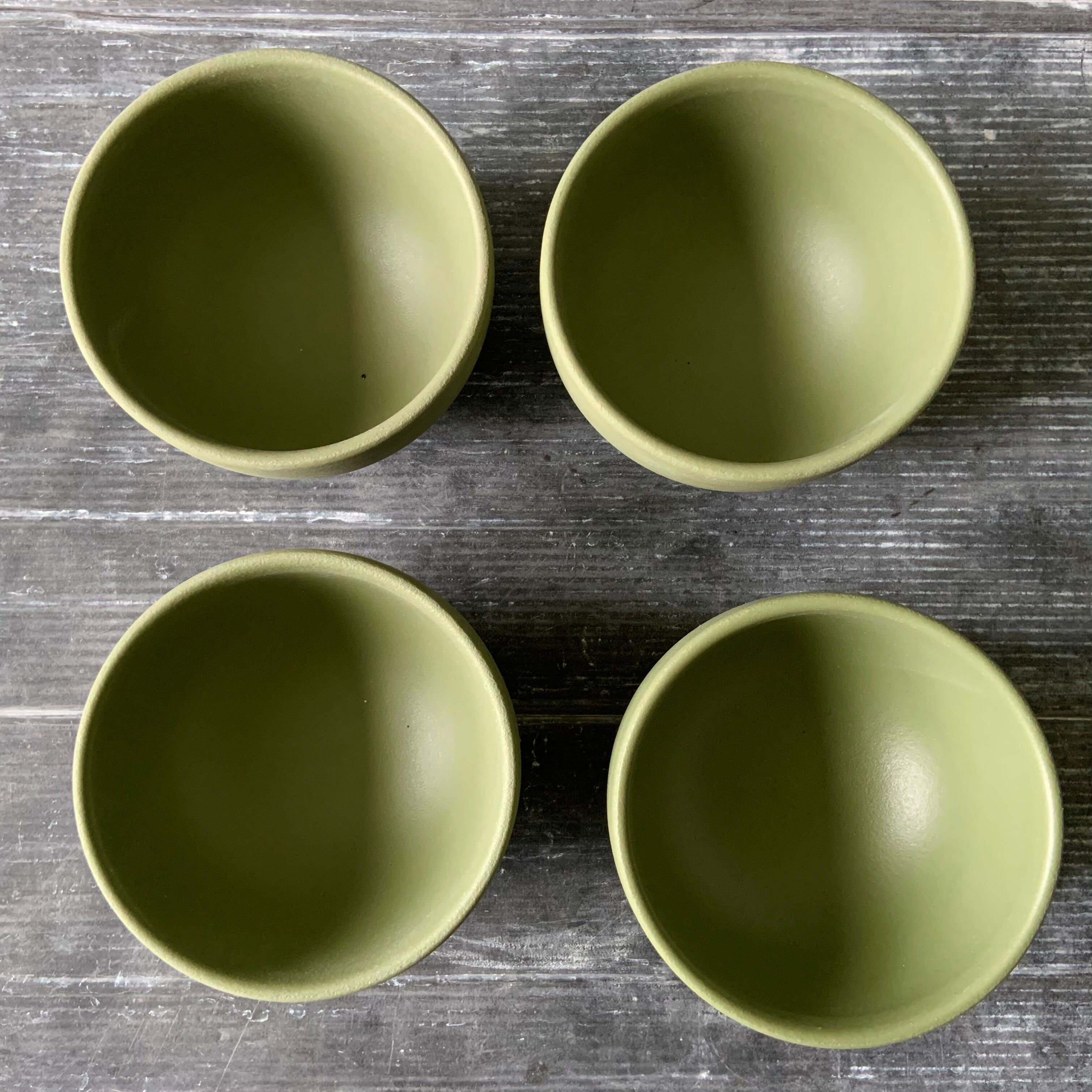 Tea bowls Jars Tourron Pea Gourmand