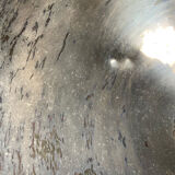 2 accordion scissors wall lights Cheoma in silver metal