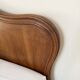 Antique Louis XV double bed in solid wood 140x190.