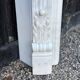 Louis xv style fireplace in carrara marble, circa 1980