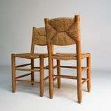 Set of 6 Charlotte Perriand chairs