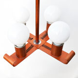 Chandelier type Z-1005/4, Elektrotechniczna Spółdzielnia Inwalidów Rencista, Poland, 1970s
