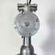 Lampe à Suspension Industrielle Soviétique en Aluminium, 1960s