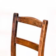 Chaise d'appoint / chaise de cuisine en bois ancien