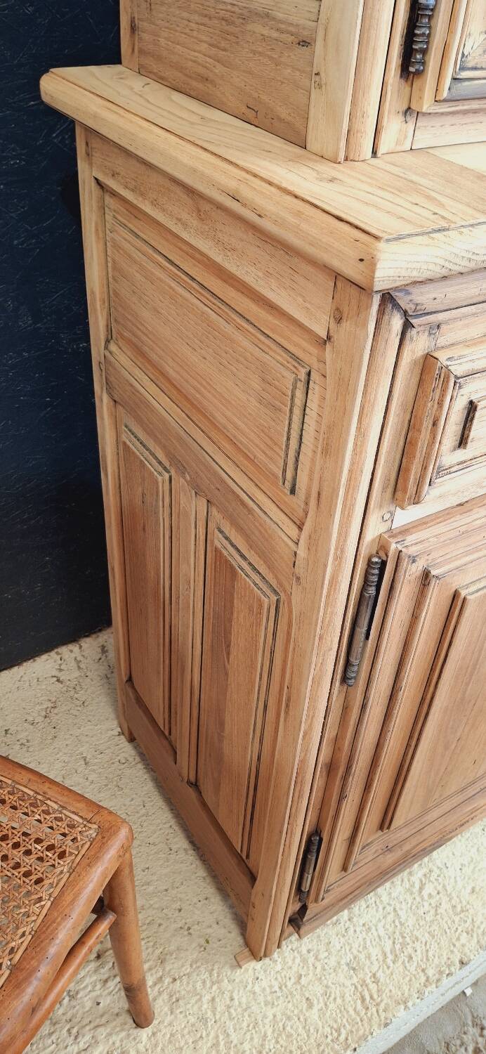 Antique two-body sideboard