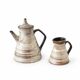 Coffee pot and cream jug in stoneware – Chantal & Thierry Robert – Les Grès du Loir