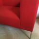 Red sofa Allen MDF Italia by Bruno FATTORINI 1998