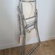 Vintage chrome and plastic baby high chair