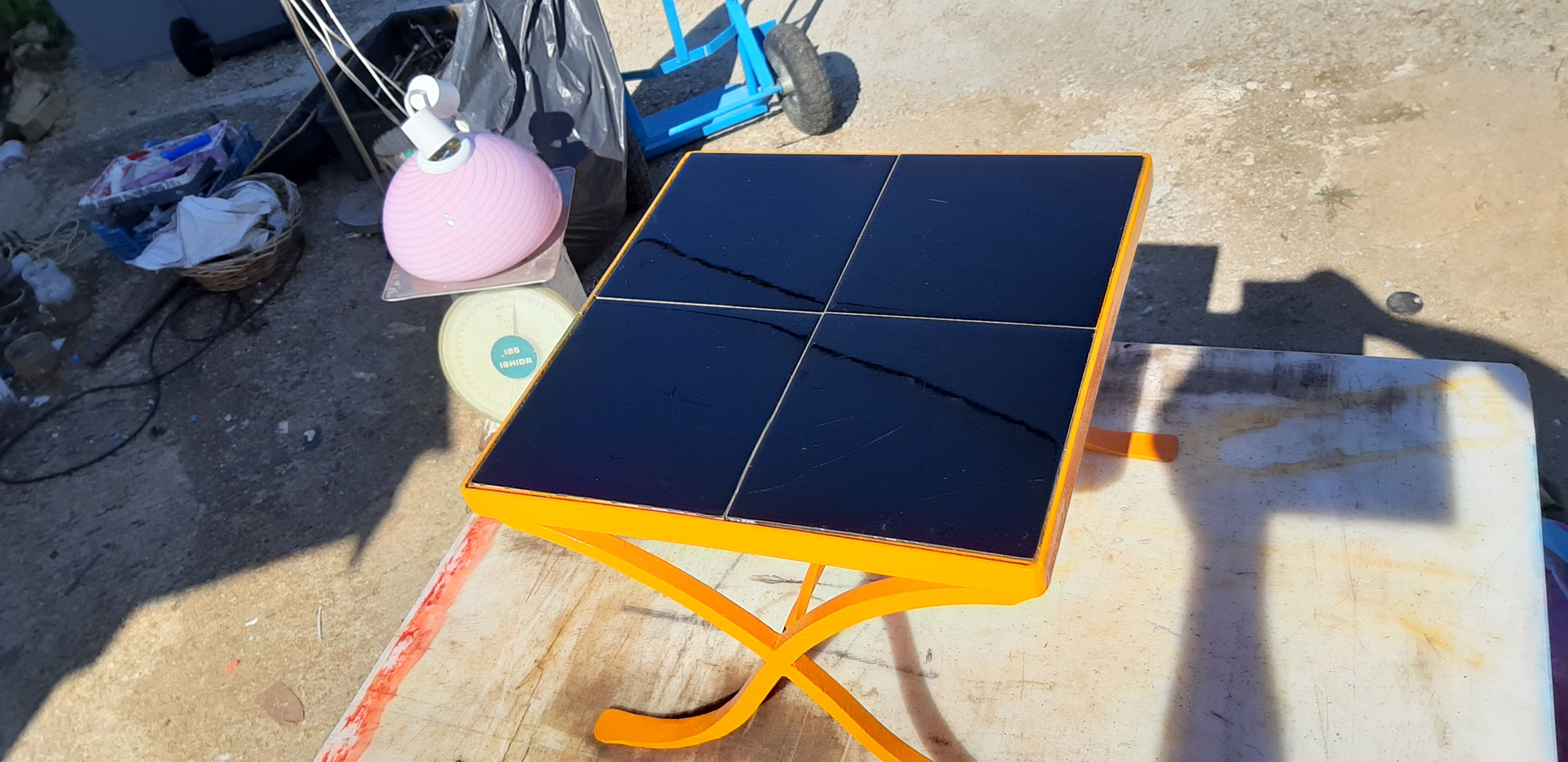 Vintage tablet from the 70s