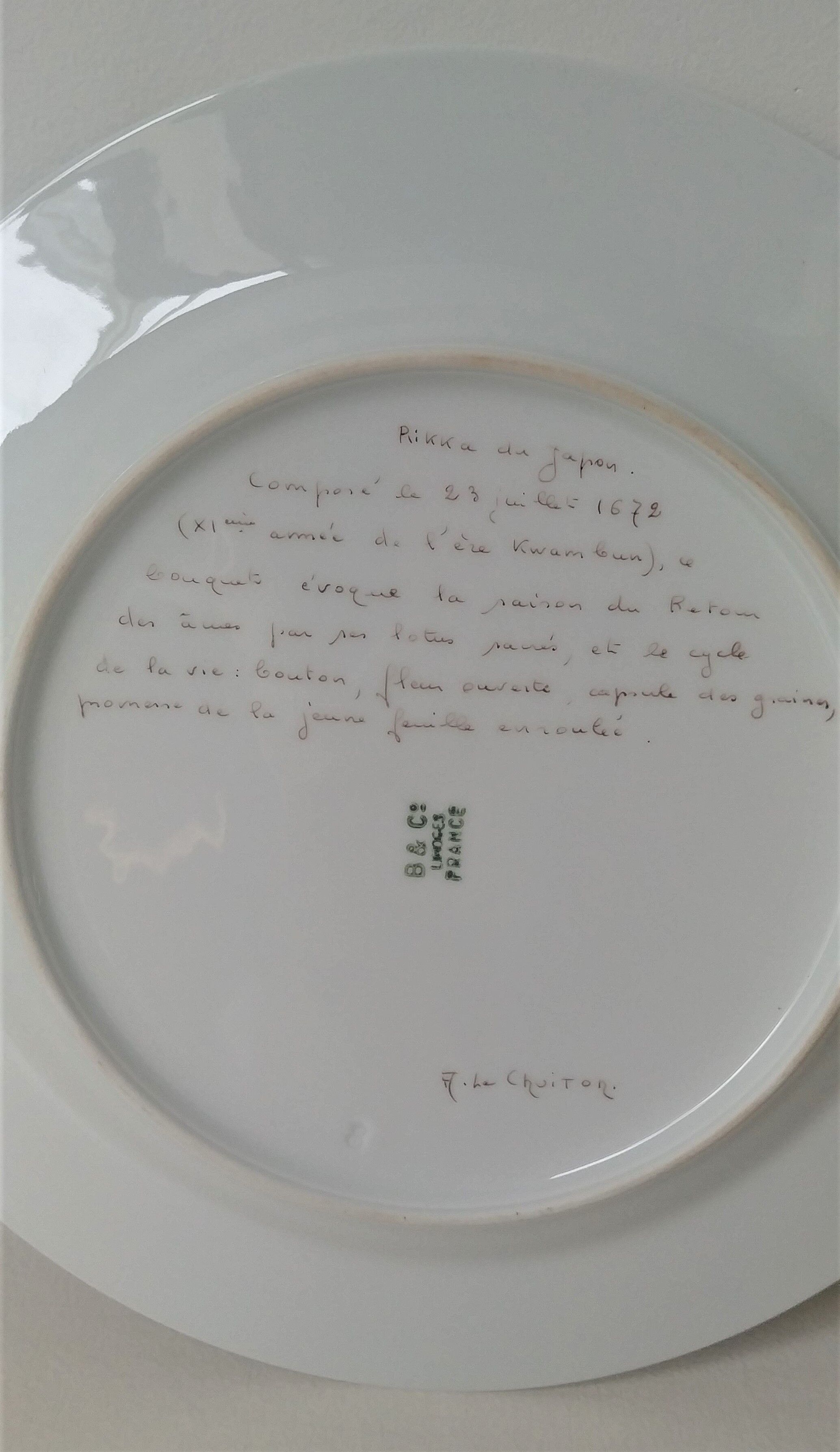 Lot of Limoges plates