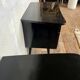 Paire de table de chevets vintage bicolores – pieds compas